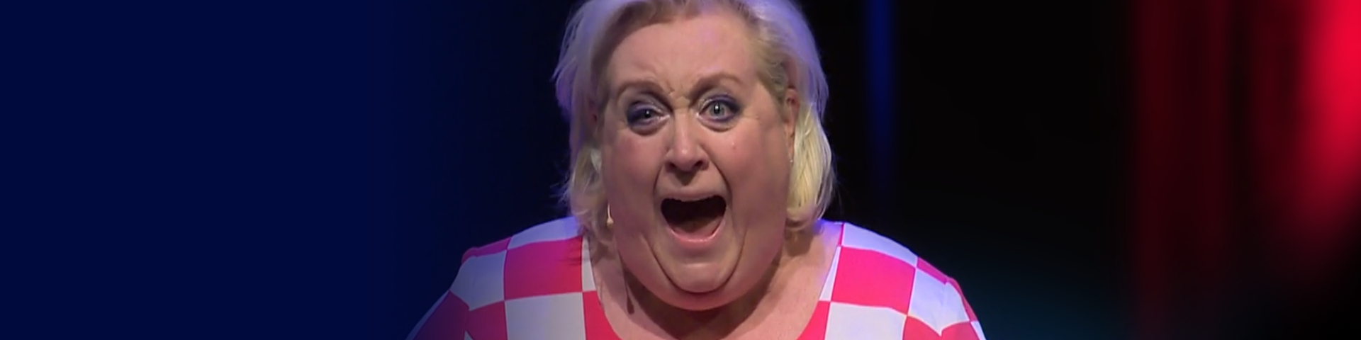 Christel de Laat in het theater